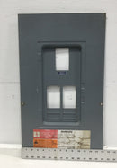 Square D Homeline HOM8-16M200FTRB Dead Front Only with Main 12 Space 200 Amp Type 3R 24 3/4" x 14 1/8"