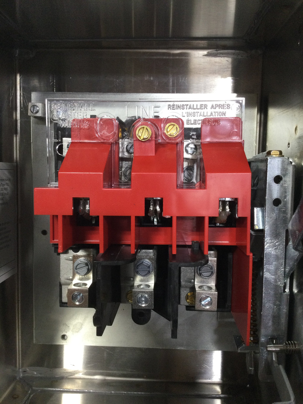 Chu361awk Eaton DH361UWK Heavy Duty Safety Switch, 30A, 600V, 3 Pole Non Fusible