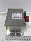 Eaton/Cutler Hammer DH261UWK Stainless Steel Safety Switch 30a 2p 600v Nema Type 4