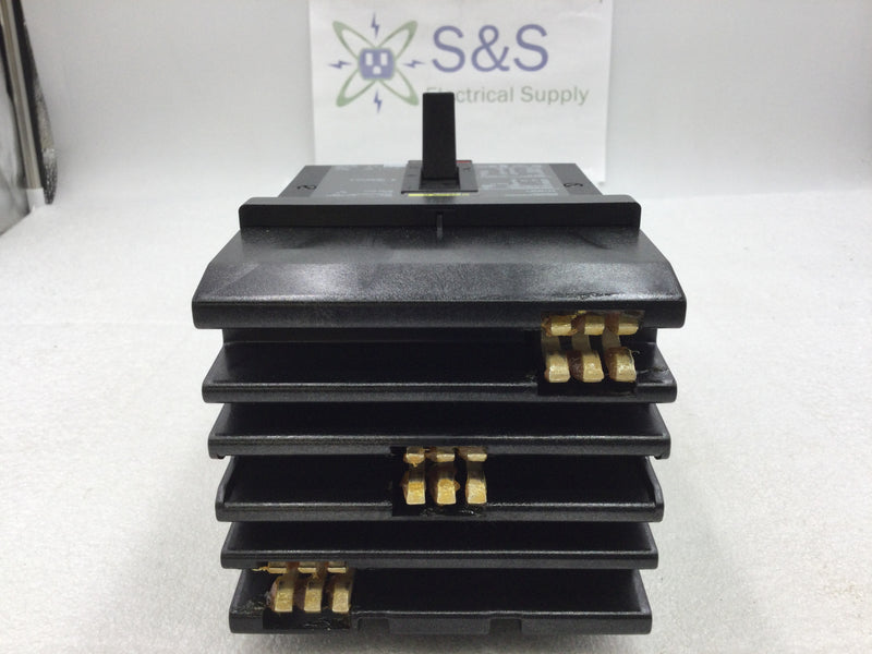 Square D PowerPact JGA36225 225 Amp 3 Pole JG250 Circuit Breaker JGA36225YE