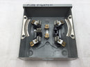 GE General Electric 741X 1G7 100 Amp Meter Socket Single Phase 600 VAC 8" X 9.5"