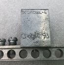 27 Position 4-14 AWG Grounding Bar 9 1/2" x 1 1/2"