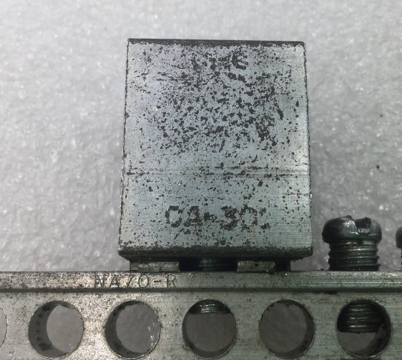 27 Position 4-14 AWG Grounding Bar 9 1/2" x 1 1/2"