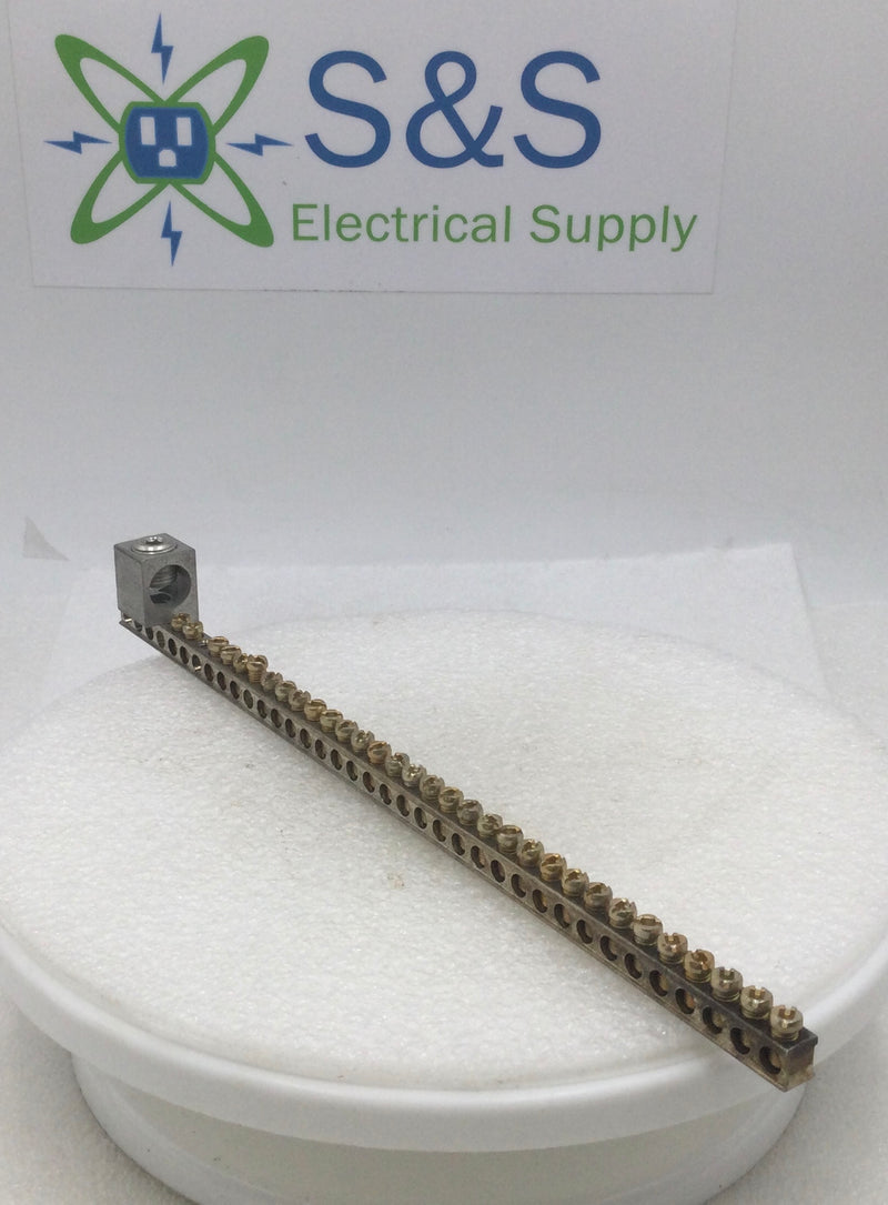 Generic 37 Position Ilsco NB22 4-14 AWG Grounding Bar