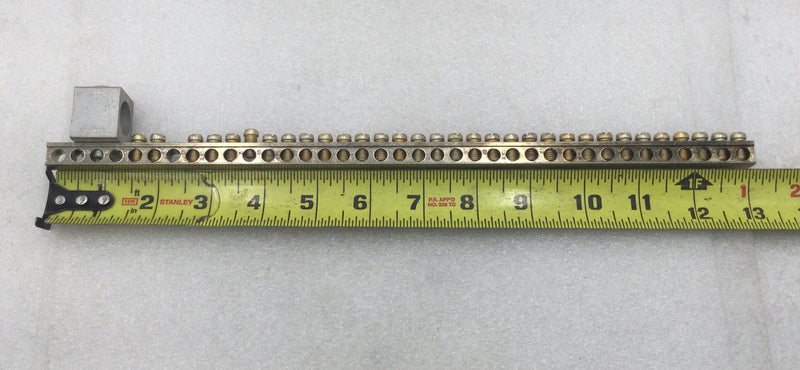 Generic 37 Position Ilsco NB22 4-14 AWG Grounding Bar