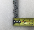 27 Position 4-14 AWG Grounding Bar 8 1/4" x 3/4" - No Lugs
