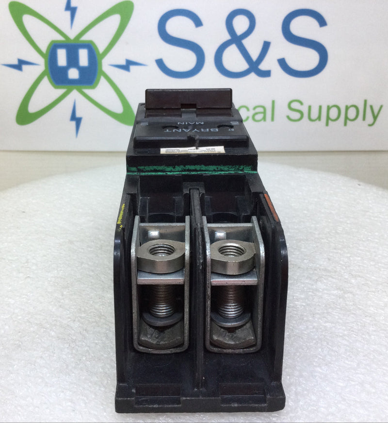 Bryant BJ2200B 200 Amp 2 Pole 240V Circuit Breaker - Cosmetic Flaw