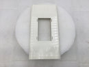 Panduit WCM35DBFIW Cove Raceway Device Box/ Faceplate Adapter
