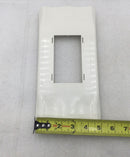 Panduit WCM35DBFIW Cove Raceway Device Box/ Faceplate Adapter