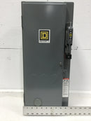 Square D 8538SBG63V02SY157Y74Y76 AC Combination Motor Starter, 30A, 1 Phase Type 1 Enclosure