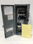 Square D 8538SBG63V02SY157Y74Y76 AC Combination Motor Starter, 30A, 1 Phase Type 1 Enclosure