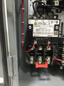 Square D 8538SBA43V91CFF4T AC Combination Motor Starter, 30A, 3 Phase, Enclosure Type 12/3R