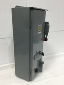 Square D 8538SBA43V91CFF4T AC Combination Motor Starter, 30A, 3 Phase, Enclosure Type 12/3R