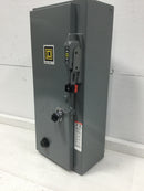 Square D 8538SBG63V02CSY74 AC Combination Motor Starter, 30A, 2 Phase Type 1 Enclosure