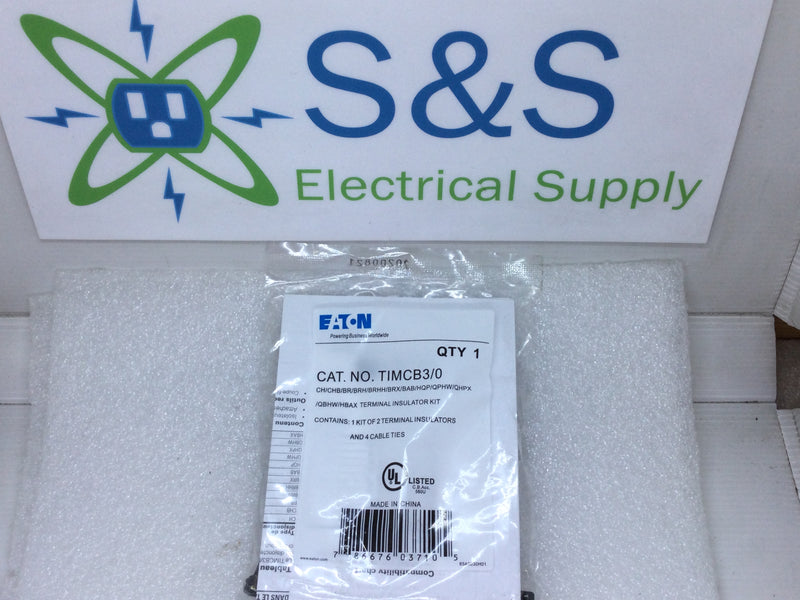 Eaton TIMCB3/0 1 Kit of 2 Terminal Insulators and 4 Cable Ties