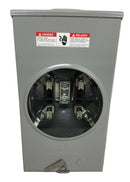 Siemens TALON UAT317-0PGP 200 Amp 1PH 3 Wire 600V Ringless Meter Socket