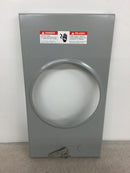 Talon UAT317-0PGP 200 Amp 600V Meter Cover Only w/Latch 14 3/4" x 8"