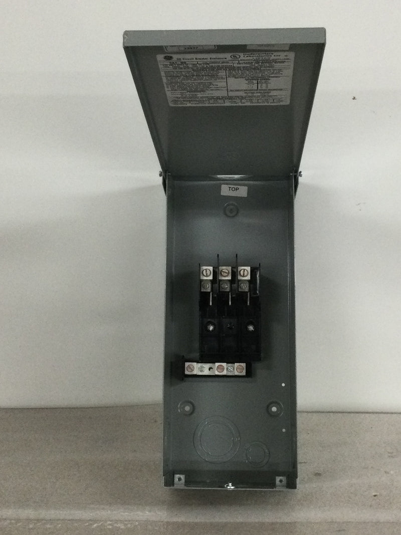 GE General Electric TQL100REP 100 Amp 240Vac Type 3R Enclosure