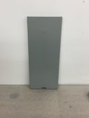 GE General Electric TQL100REP 100 Amp 240Vac Type 3R Cover Only 16 3/4" x 6 7/8"