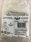 Milbank U8435-XL-TG-HSP 125 Amp 4 Terminal 1 Phase 1 Position Ringless Meter Socket (New Open Box)