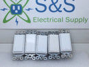Lot of 5 Legrand Radiant 15 Amp Rocker Wall Switch Lights