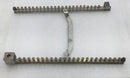 ITE 27 Position 4-14 AWG Grounding Bar Set w/Notched Cross Bar 13 1/2" x 1 1/2"