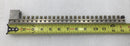 ITE 27 Position 4-14 AWG Grounding Bar Set w/Notched Cross Bar 13 1/2" x 1 1/2"