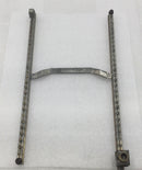 Generic 30 Position 4-14 AWG Grounding Bar Set w/ Metal Cross Bar