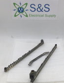 Generic 30 Position 4-14 AWG Grounding Bar Set w/ Metal Cross Bar