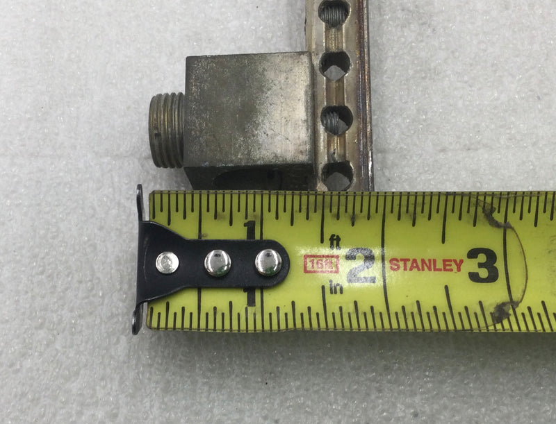 Generic 30 Position 4-14 AWG Grounding Bar Set w/ Metal Cross Bar