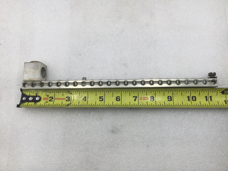 ITE/Siemens 23 Position 4-14 AWG Grounding Bar Set w/ Metal Cross Bar