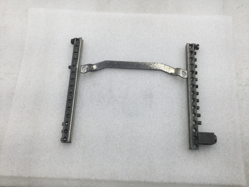 ITE 15 Position 4-14 AWG Grounding Bar w/ Metal Cross Bar