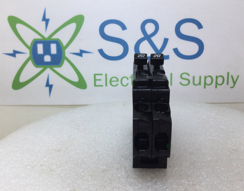 Challenger A2020 20/20 Amp 1 Pole 120/240V Circuit Breaker - Old Style