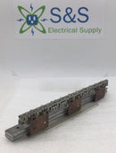 43 Position 6-14 AWG Neutral Grounding Bar w/Neutral Bracket 14" x 1 1/2"