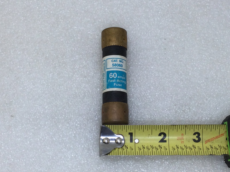 Leviton 58060 60 Amp 250V Fast-Acting Class K5 Fuse