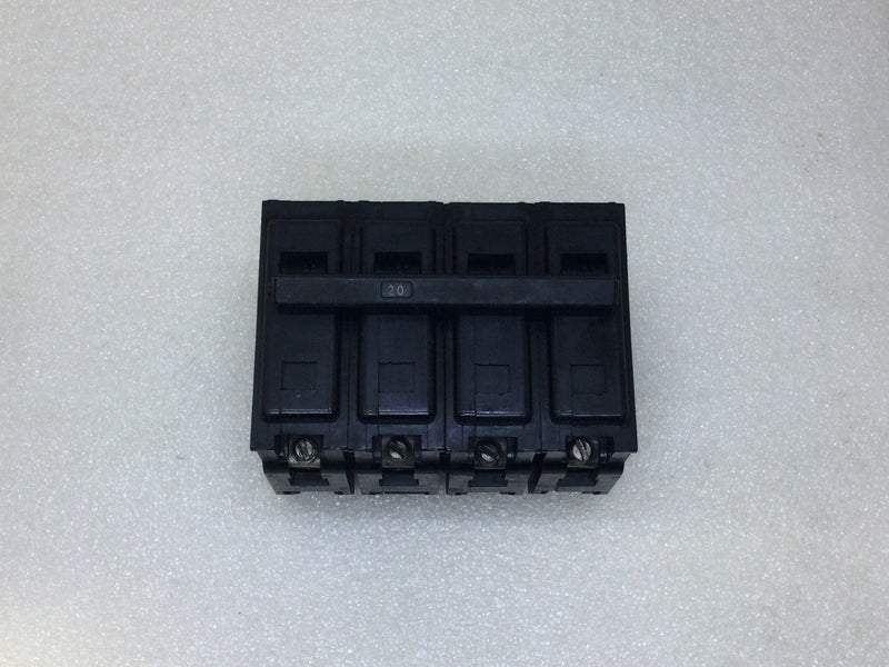 ITE/Siemens QP4-B020 20 Amp 4 Pole 240V EQ-P Circuit Breaker