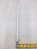 Satco F13T5/CW 13 Watt 4100K G5 Miniature Bi-Pin 21" Cool White Fluorescent Bulb