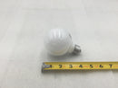 Philips Duramax 60G25/W/LL 60 Watt 120 VAC G25 Vanity Bulb with Medium Base