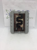 Siemens 4 Space Single Phase 60 Amp 120/240 VAC Breaker Panel Guts Only 6.5" X 7.5"