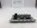 Siemens 4 Space Single Phase 60 Amp 120/240 VAC Breaker Panel Guts Only 6.5" X 7.5"