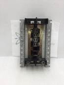Federal Pacific/FPE 200 Amp 4 Space 8 Circuit Feed Thru Type Load Center Guts Only 120/240 VAC 7" X 11"