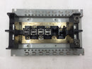 Federal Pacific/FPE 200 Amp 4 Space 8 Circuit Feed Thru Type Load Center Guts Only 120/240 VAC 7" X 11"