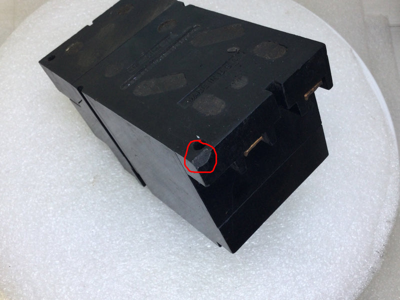 Heinemann 0322 35 Amp 2 Pole 230V Circuit Breaker - Cosmetic Flaw