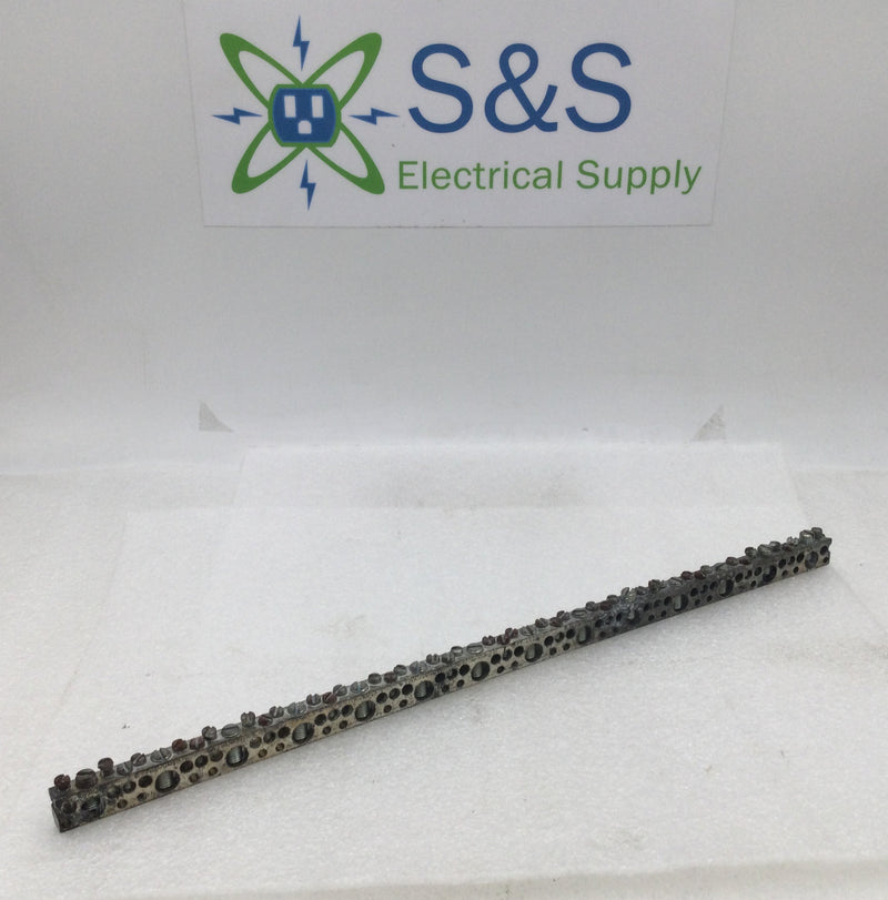 Generic 52 Position Ilsco N8108 1/0-0 14 6-14 AWG Grounding Bar
