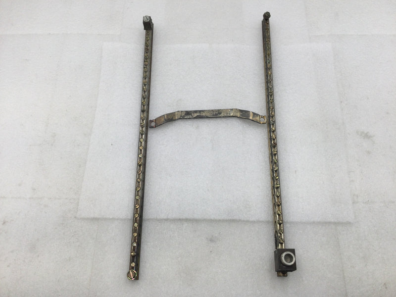 ITE 34 Position 4-14 AWG Grounding Bar w/Metal Cross Bar