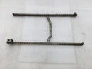 ITE 34 Position 4-14 AWG Grounding Bar w/Metal Cross Bar