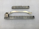 Siemens/ITE 19 Position Ilsco N8234 4-14 AWG Grounding Bar w/ Metal Cross Bar