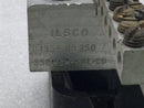 Ilsco 15 Position Double Stack Neutral Isolated Grounding Bar 4 3/4" x 2 3/4"