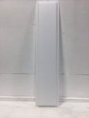 Lithonia Lighting DSBDDROP Replacement White 10.5" X 48" Acrylic Dropped Diffuser