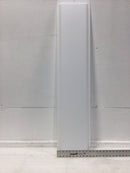 Lithonia Lighting DSBDDROP Replacement White 10.5" X 48" Acrylic Dropped Diffuser